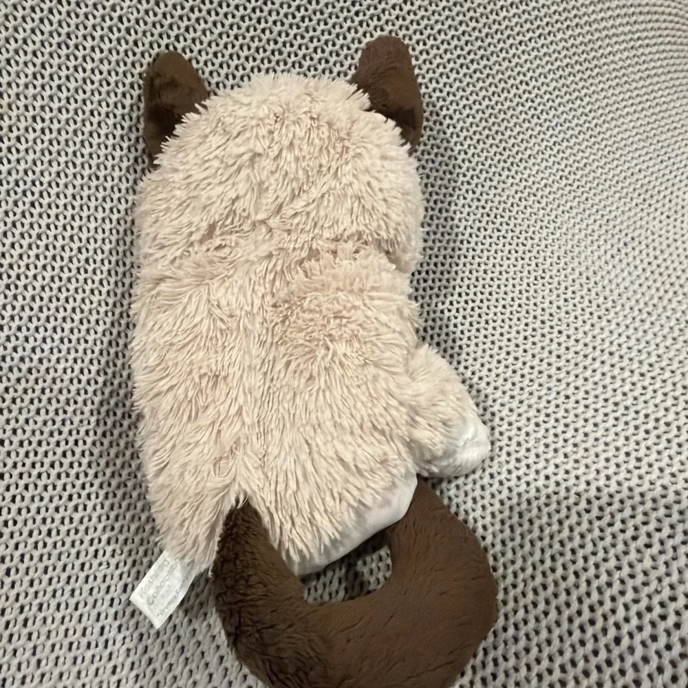Hashtag Grumpy Cat Hand Puppet Tan Brown 11